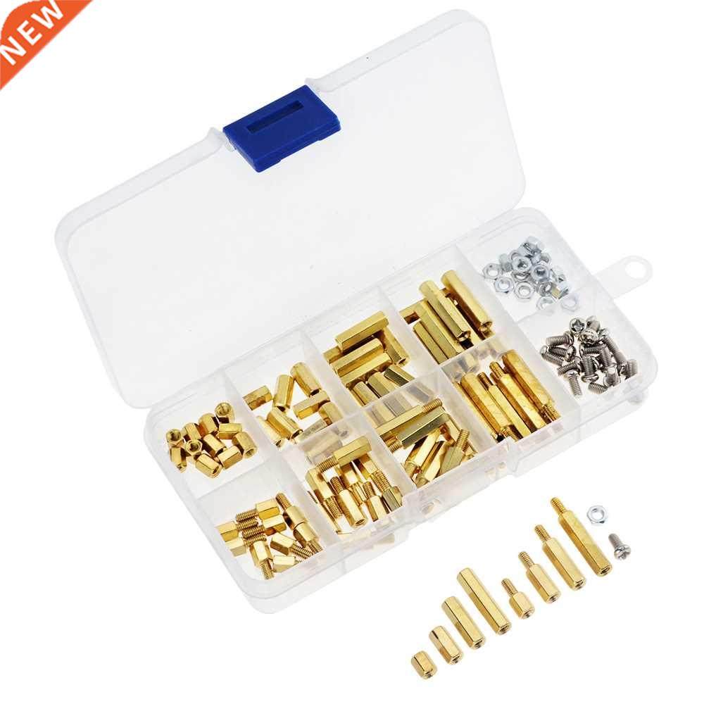 120PCS/Box M Male Female Brass Standoff Spacer PCB Board He