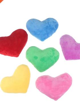 15CM Heart Shape Decorative Throw Pillow PP Cotton Soft Crea