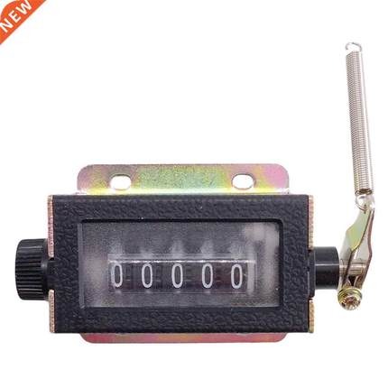 5 Digits Resettable Pull Stroke Hand Tally Stroke Click Coun