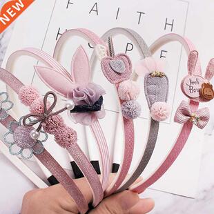 1Pcs Chldren Cute Colors Bowte Cartoon Har Hoop Harbands