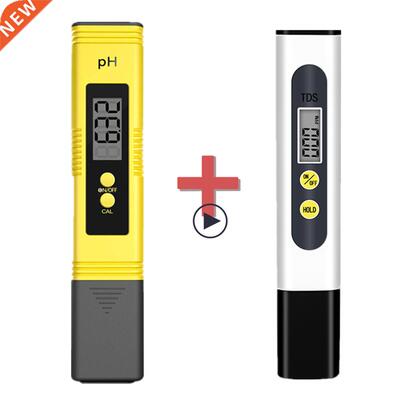 TDS Meter 0-9990ppm Digital PH Meter 0.01 PH High Precision