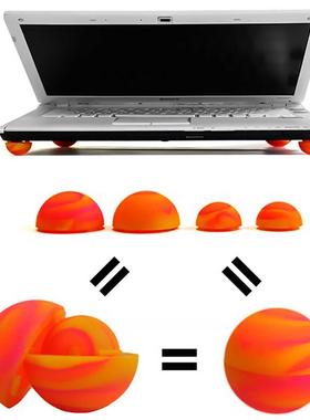 Notebook Silicone Cooling Ball Pad Universal Radiator Stand