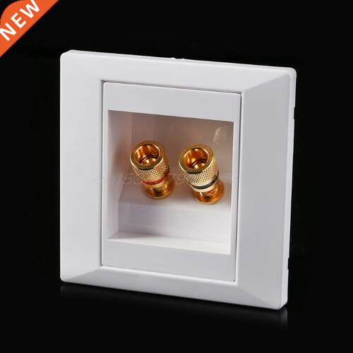 Wall Socket Audio Video Panel Speaker Junction Box Power Out