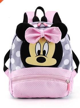 Anime Cartoon Backpack For Baby Boys Girls Minnie Mickey Mou