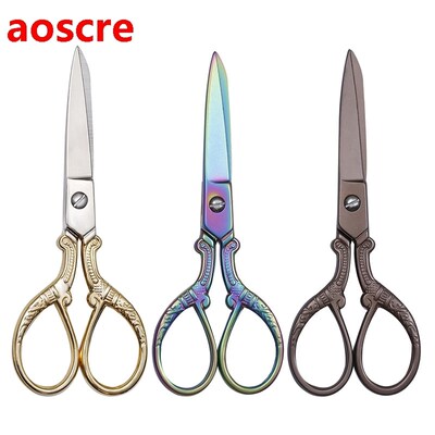 Retro Tailor's Scissors Antique Design Embroidery Sewing Sc