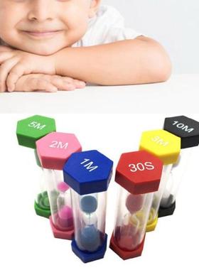 Hourglass Timer Set 6 Colors 1/3/5/10/15/mins 30Seconds Sand