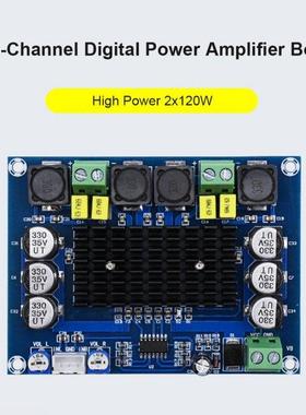 XH-M543 TPA3116D2 120Wx2 High-Power Digital Two-Channel Powe