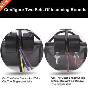 Manual Portable Wire Stripping Machine Scrap Cable Peeling M