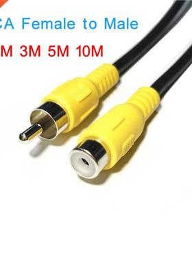 RCA 1m 3m 5m 1 Rca Male To 1 Rca Female Audio Video Extensio