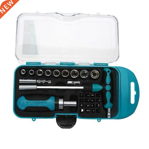 1/4nch 29pcs Socket Car Repar Tool Ratchet Set Torque Wren