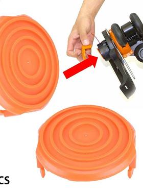 2PCS Trimmer Spool Cap Cover For WORX WA0216 Replacement Cor