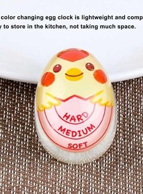Egg Timer Resin Boiled Egg Cooker Color Changing Cooking Tem