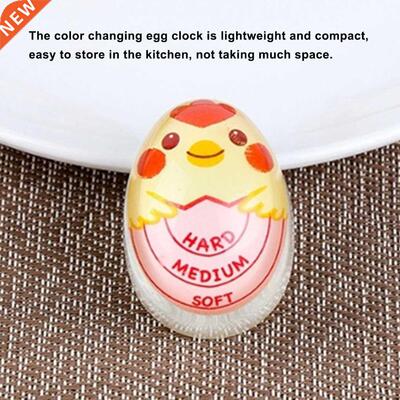 Egg Timer Resin Boiled Egg Cooker Color Changing Cooking Tem