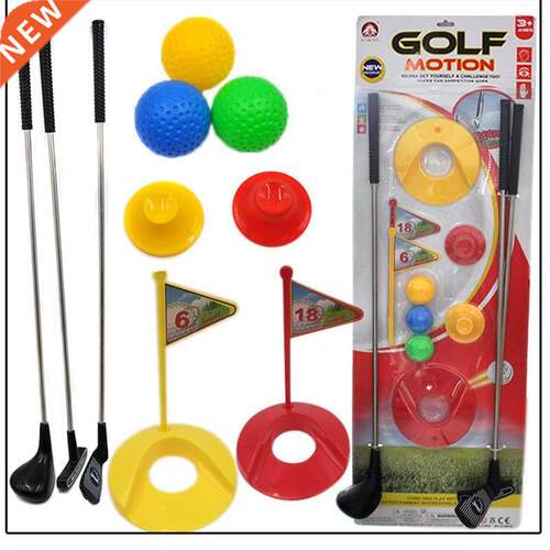 Outdoor Mini Funny Golf Toy Set Kids Learning Active Early E