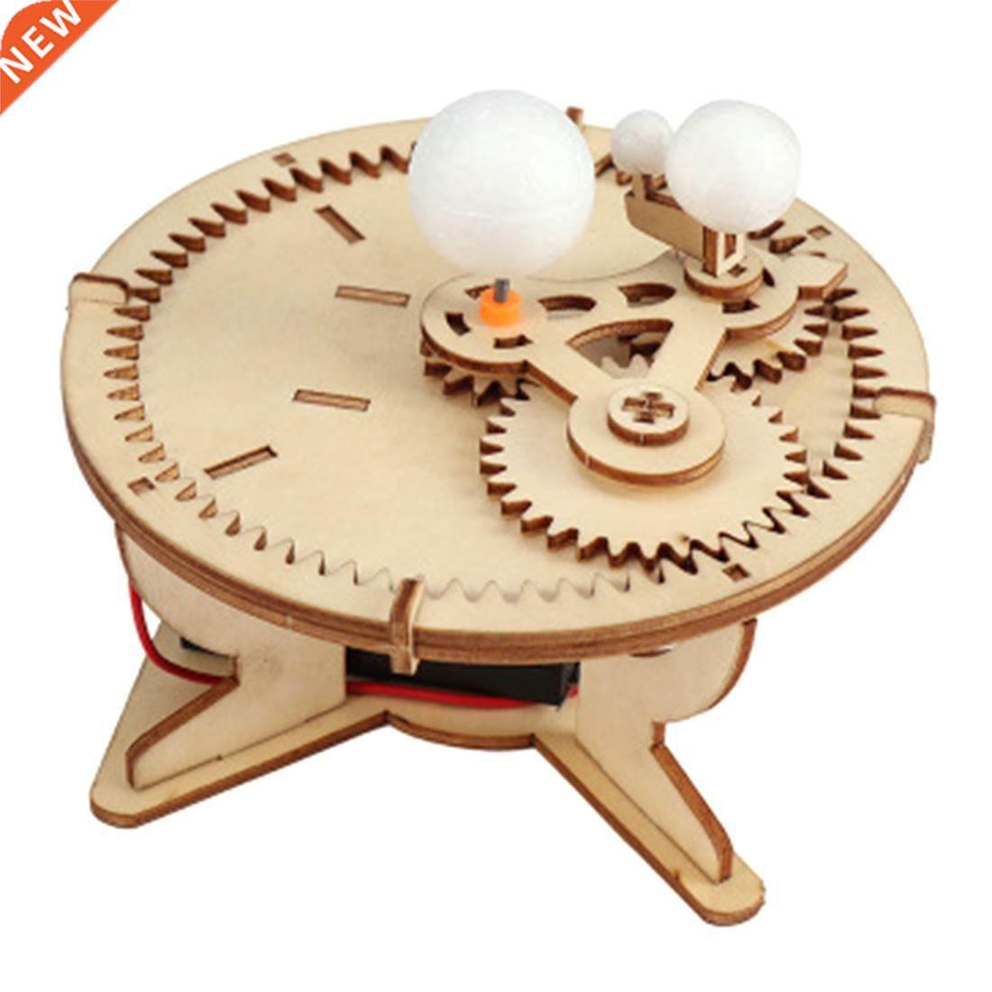 DIY Sun Moon Earth Running Model Science Experiment Puzzle