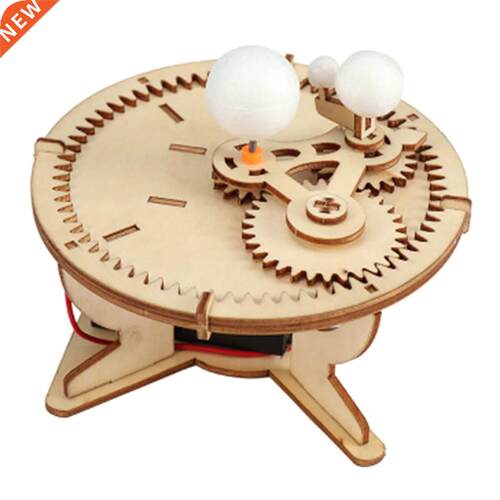 DIY Sun Moon Earth Running Model Science Experiment Puzzle