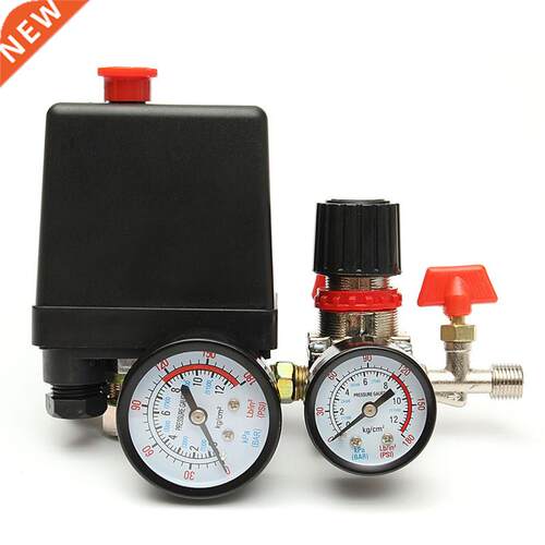 120psi Air Compressor Pressure Valve Switch Manifold Relief