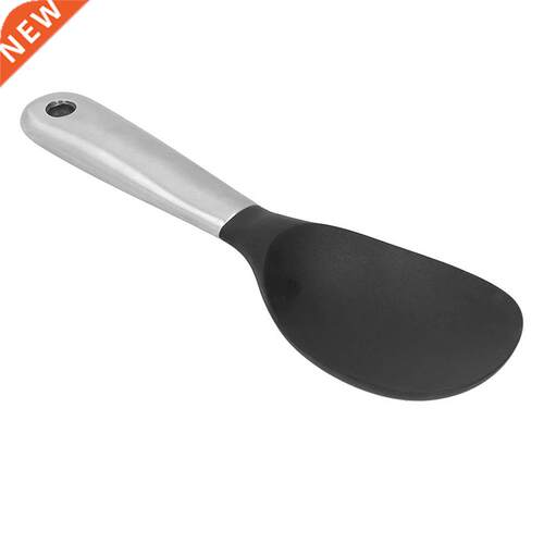 Stainless Steel Silicone Clad Steel Rice Spoon Kitchen Utens