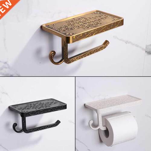 Bathroo Hardware Set White Paper obile Phone Holder Space