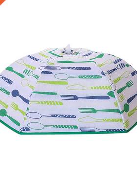 Food Cover Large Round Aluminum Foil Insulation Folding Umbr
