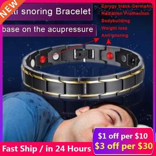 Magnetic Bracelet Anti-snoring Health Care Anti Snore Wrist