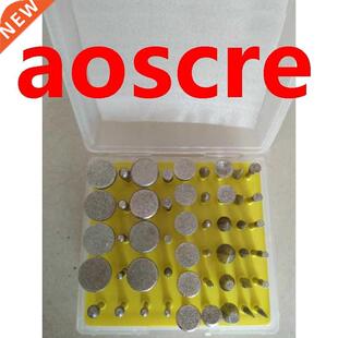 50pcs Electroplated diamond grinding head Shank Diamond Grin