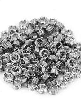 100pcs M6 Screws Thread nserts Coled Wre Helcal Screw Th