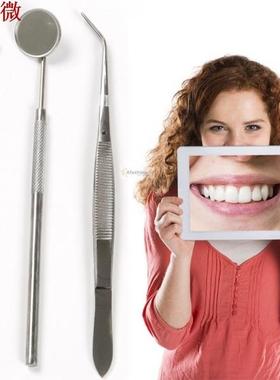 3Pcs/ set Stainless Steel Dental Tools Teeth Clean Kit Exami