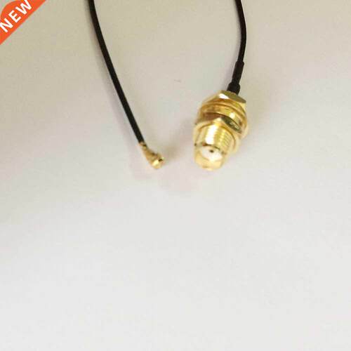 IPX / u.fl to SMA Female Bulkhead RF Adapter Connector 15cm