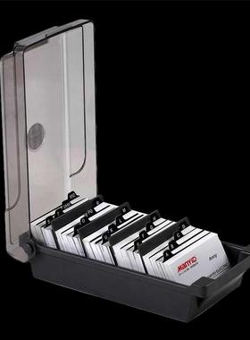 Large Capacity Card Holder Box Organizer Holder with Divider