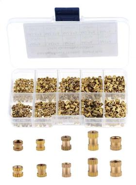 200/500PCS/BOX M2*L-3.5 M2.5*L-3.5 M3*L-4.2(OD) Injection Nu