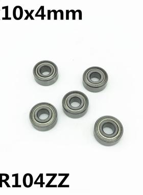10Pcs MR104ZZ L-1040ZZ 4x10x4 mm Deep groove ball bearng M