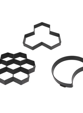 Plastic Manually Paving Cement Brick Concrete Moulds DIY Pat