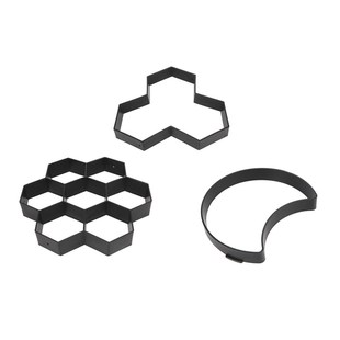 Cement Brick Concrete Plastic DIY Paving Moulds Pat Manually