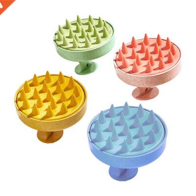 Handheld Silicone Scalp Scrubber Hair Exfoliation Massager B
