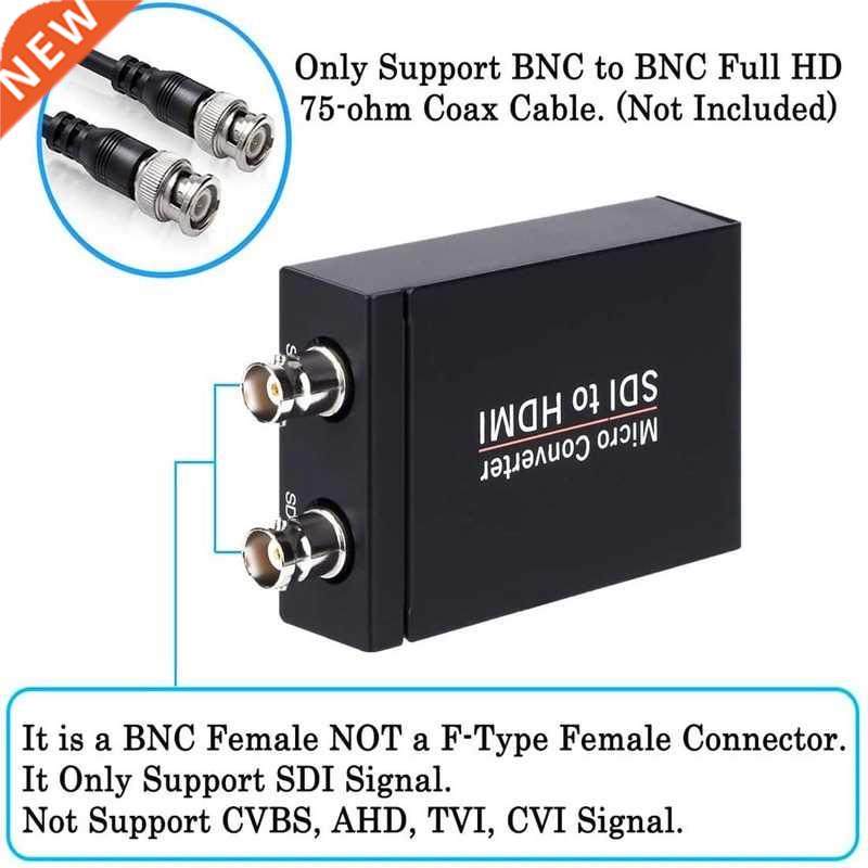 1080P HDMI-compatible To 3G HD SDI Video Audio Micro Install