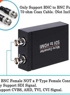 1080P HDMI-compatible To 3G HD SDI Video Audio Micro Install