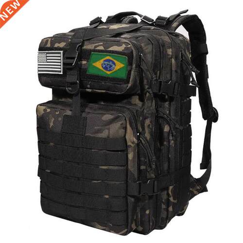 25L/50L Army Military Tactical Backpack Large Molle Hiking B
