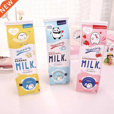 Cute School Case Korea School Pencil Case Milk Pencil Case U