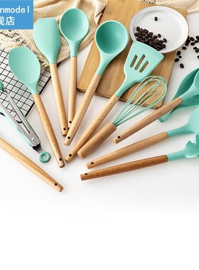 1pc Food Grade Silicone Cooking Utensil Heat-Resistant Non-S