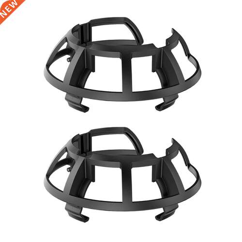 1pair Handle Bumper Fall-proof Black Ring Durable Grip Prote