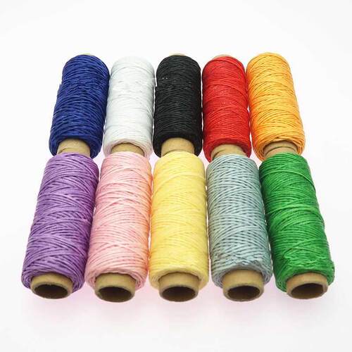10Pcs/set 50M 150D Leather Waxed Thread Cord for DIY Handicr