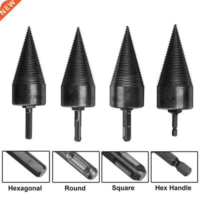 5PCS Firewood Log Splitter Machine Drill Bit Kit Wood Splitt