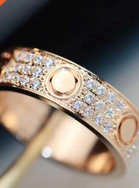 2022 latest love ring with free gift box luxury exquisite zi