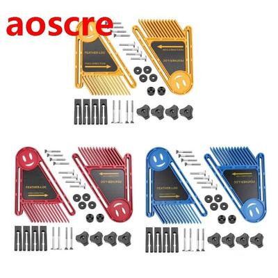 Feather Loc Board Set Engraving Machine Double Featherboards