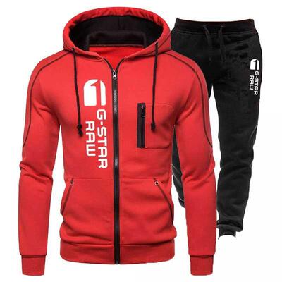 Hot Sale Men	s Brand Tracksuit Casual Jogging Suit/set Ou