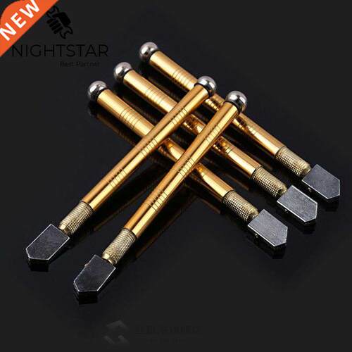 Glass Cutter Diamond Tip Steel Blade Cutting Tool Oil Feed G