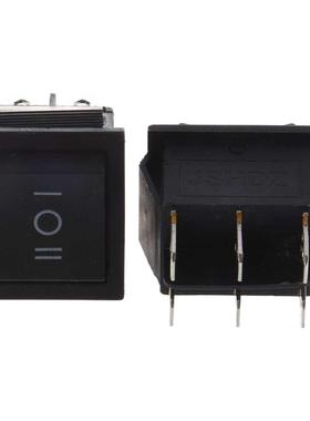 2pcs 6 Pin DPDT ON-OFF-ON 3 Position Snap in Rocker Switch 1