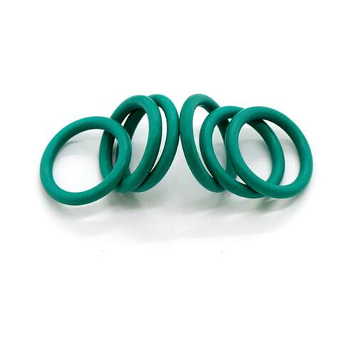 Wire Dia 2mm Green FKM Fluorine Rubber O Ring Oil Sealing Ga