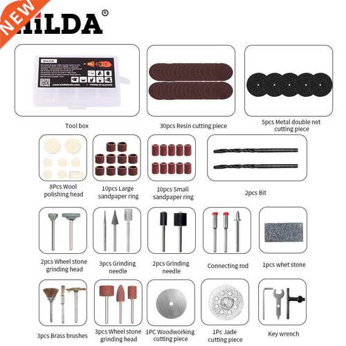 92Pcs Wood Metal Engraving Electric Rotary Tool Accessory f